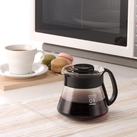 Hario V60 Range Server 360Ml Black - Japanese Made Xvd-36B