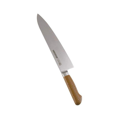 Hasegawa Stainless Steel Antibacterial Gyuto Knife Gyuto 180mm - Brown