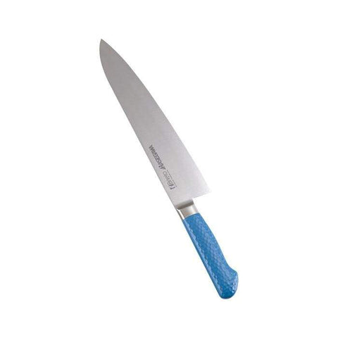 Hasegawa Stainless Steel Antibacterial Gyuto Knife Gyuto 210mm - Blue