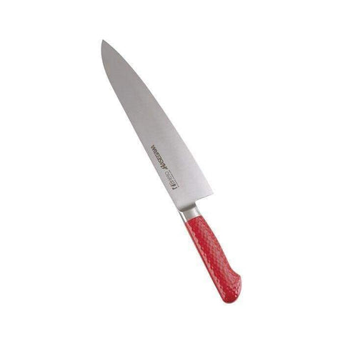 Hasegawa Stainless Steel Antibacterial Gyuto Knife Gyuto 210mm - Red