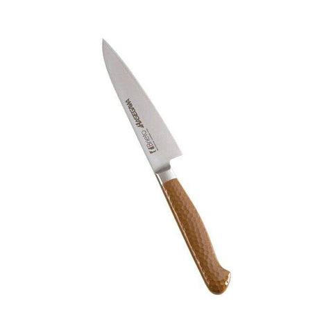 Hasegawa Stainless Steel Antibacterial Petty Knife Petty 120mm - Brown