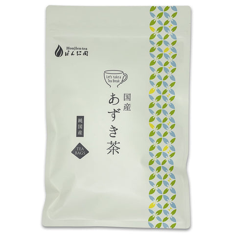 Honjien Tea Hokkaido Azuki Tea Bag 5g x 30 Bags - Large Tea Bag - Healthy Tea