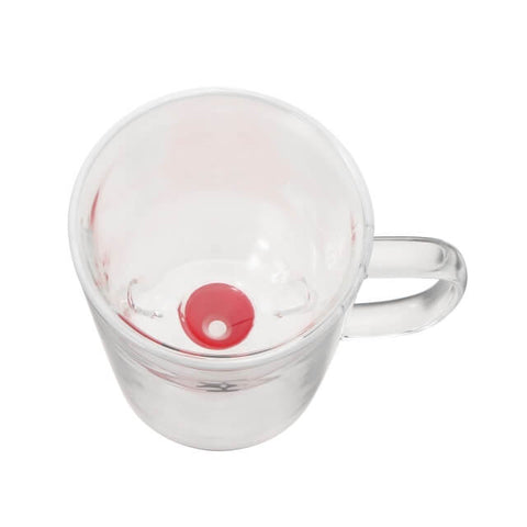 Starbucks Holiday 2021 Heat Resistant Glass Mug Polar Bare Face 296ml - Japanese Starbucks Mug