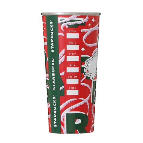 Starbucks Holiday 2021 Red Cup Stainless Steel Tumbler 473ml - Japanese Starbucks Tumbler