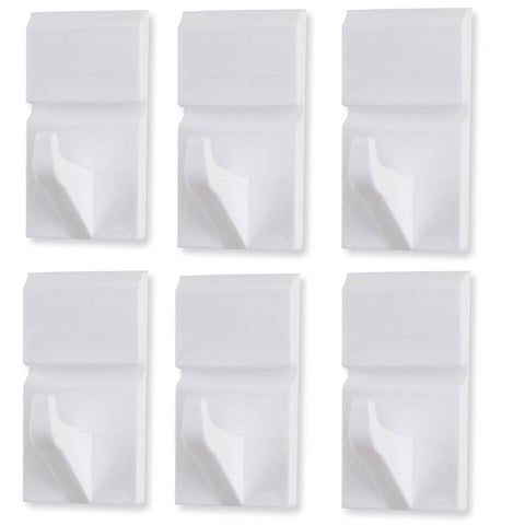 Wealth Japan Wall Hooks (Load Capacity 5Kg) Set Of 6 - Won'T Damage Easy To Fix With Staples Ultra Small Marks Gypsum Board Wallpaper Rental Ok