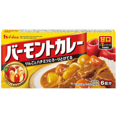 Vermont Curry Sweet 115G X 5 Pieces - Japanese House Food