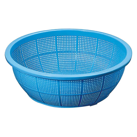 Ikeda Plastic Colander Blue 20.2cm