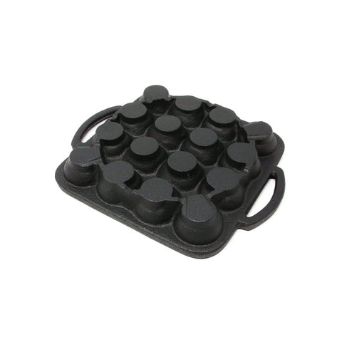 Ikenaga Japan Induction Cast-Iron 16-Ball Takoyaki Pan