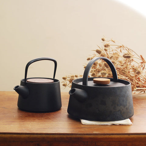 Ikenaga Tetu Nambu Cast Iron Tetsukyusu Teapot