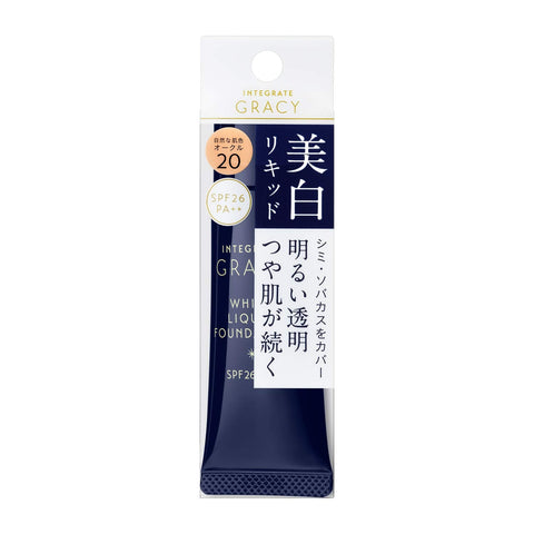 Shiseido Integrate Gracie White Liquid Foundation N SPF26/PA++ Ocher 20 25g - Liquid Foundation