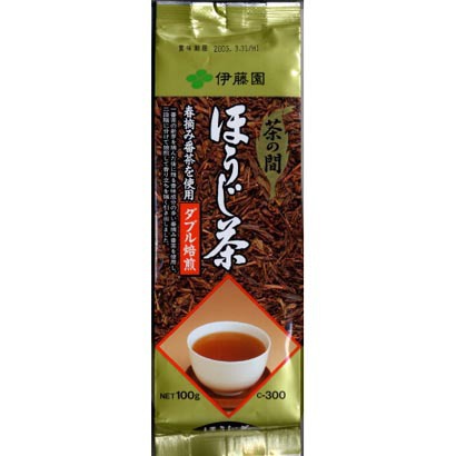 Ito En Tea Room Hojicha Roasted Green Tea Bag 100g - Made From Spring-Picked Bancha