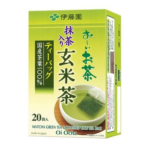 Ito En Oi Ocha Green Tea With Matcha Tea Bag 2.0g x 20 Bags x 5 piece - Green Tea From Japan