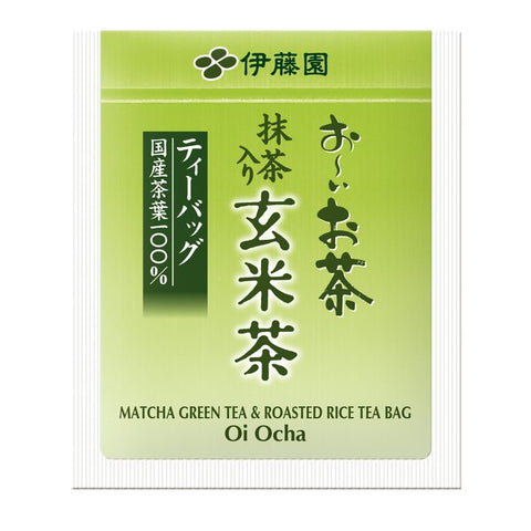 Ito En Oi Ocha Green Tea With Matcha Tea Bag 2.0g x 20 Bags x 5 piece - Green Tea From Japan