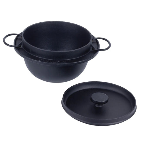 Iwachu Japan Cast Iron Rice Cooker Casserole 3-Go