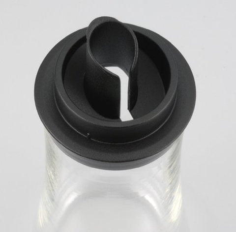 Iwaki Japan Agc Techno Heat-Resistant Glass Sauce Holder 160Ml Leak-Resistant Container Kt5032-Bks