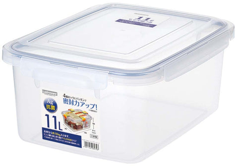 Iwasaki Industry Jumbo Antibacterial Smart Lock Storage Container 11.0 B-2897 Made In Japan