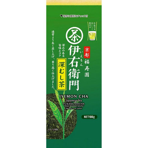 Iyemon Cha Fukamushicha Deep Steamed Sencha Japanese Tea 100g - Deep Steamed Tea