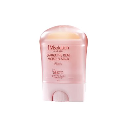 Jm Solution Sakura The Real Moist UV Stick Flower SPF50+ PA++++ - Waterproof Stick Sunscreen