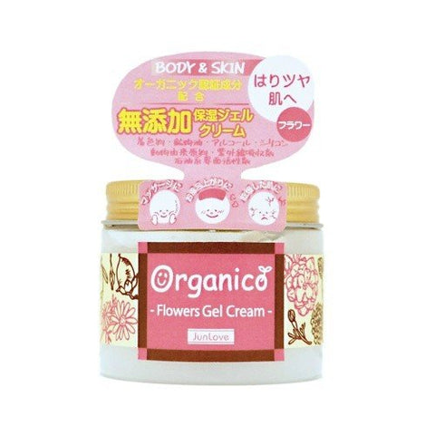 Jun Cosmetic Organico Flower Gel Cream Floral Scent 150g - Buy Facial Gel Cream In Japan