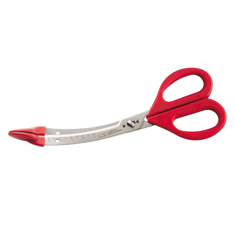 Kai Stainless Steel Kitchen Scissors With Tongs