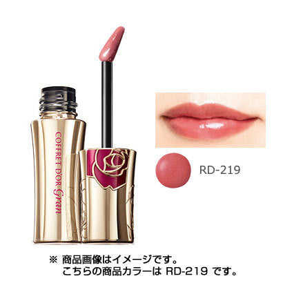 Kanebo Coffret Doll Grand Rouge Enrich Rd-219 - Japanese Liquid Lip Gloss - Makeup Brands