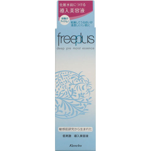 Kanebo Freeplus Deep Pre Moist Essence Prevents Dryness & Skin Irritation 80ml - Japanese Essence