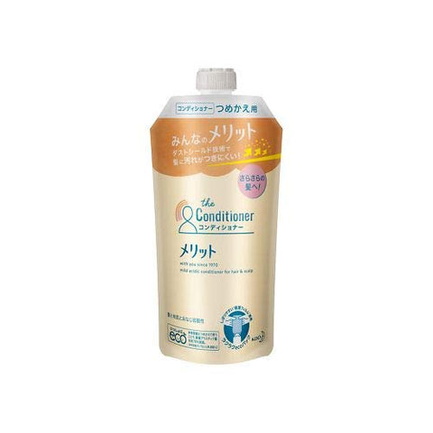 Kao Merit Conditioner Refill 340Ml From Japan