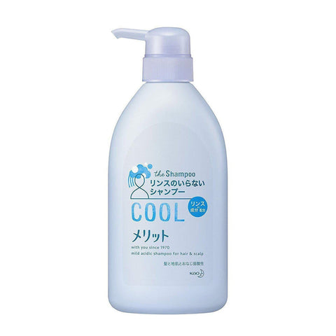 Kao Merit - Shampoo Cool Pump Bottle 480ml