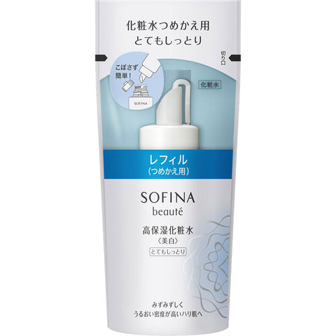 Kao Sofina Beaute Deep-Moisture Whitening Lotion (Rich Moist Type) 130ml [refill] - Lotion In Japan