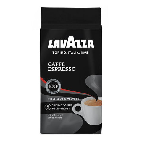 Kataoka Bussan Lavazza Caffe Espresso Medium Roast Ground Coffee 250g -  Made From 100 Arabica