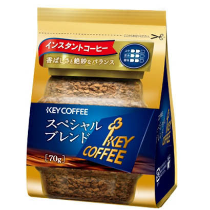 Key Coffee Special Blend Instant Coffee 70g [refill] - Blended Instant Coffee