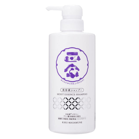 Kiku Masamune Sake Brewing Moist Essence Shampoo 480ml - Moisturizing Shampoo From Japan