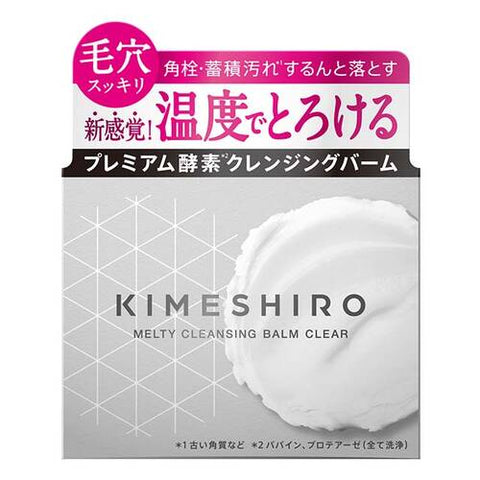 Kimeshiro Melty Cleansing Balm Clear Moisturizing 90g - Facial Balm Cleansing Products