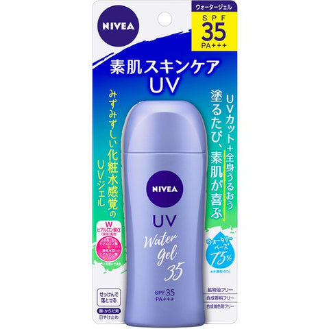 Kao Nivea UV Water Gel 35 SPF35 PA+++ 80g - Sunscreen For Face And Body - Watery Gel Type