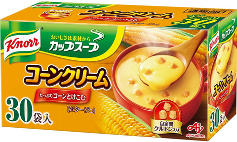 Knorr Cup Soup Corn Cream 30 Bags Japan