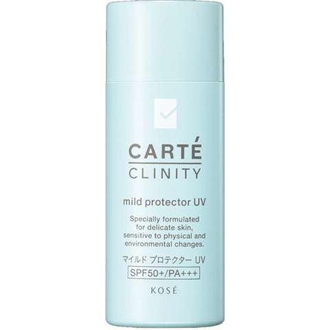 Kose Carte Clinity Mild Protector UV SPF50+ PA+++ 50ml - Sunscreen For Sensitive Skin