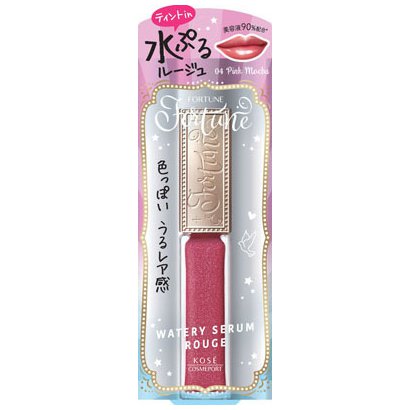 Kose Port Fortune Watery Serum Rouge 04 Pink Mocha 5.5ml - Essence Lipstick In Japan