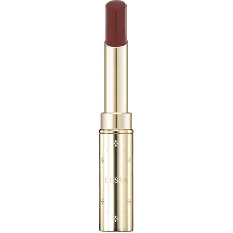 Kose Elsia Platinum Complexion Up Lasting Rouge Br381 Brown 3.5g - Japanese Matte Lipstick