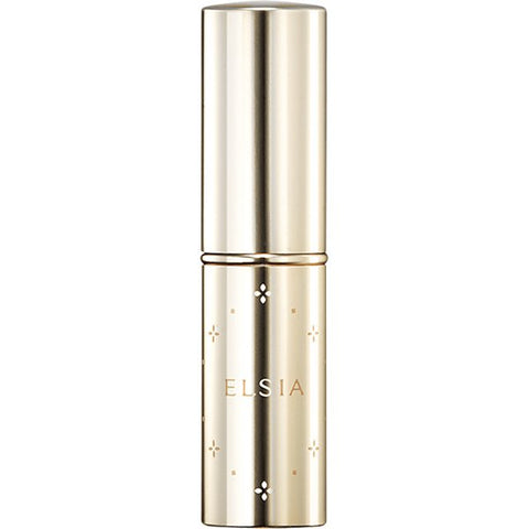 Kose Elsia Platinum Complexion Up Lasting Rouge Br340 Brown 5g - Moisturizing Serum Lipsticks