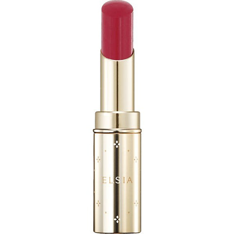 Kose Elsia Platinum Complexion Up Lasting Rouge Rd411 Red 5g - Moisturizing Serum Lipsticks