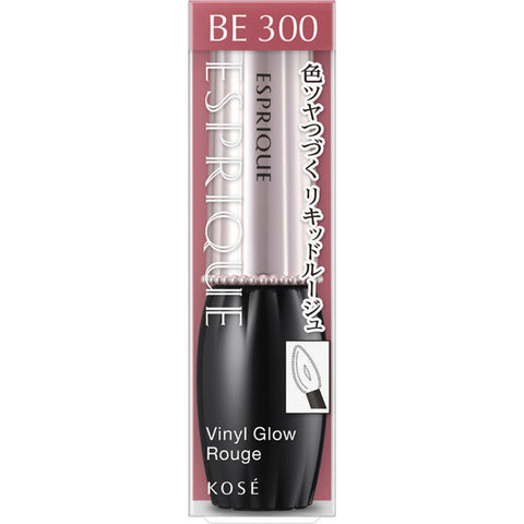 Kose Esprique Vinil Glow Rouge Be300 Beige 6g - Tint Lipstick Brands - Japanese Makeup