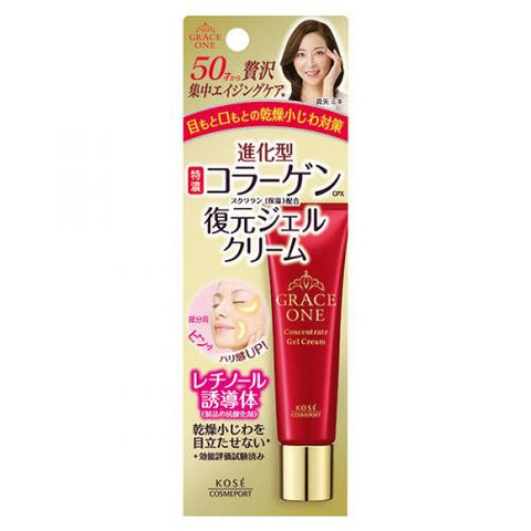 Kose Grace One Instensive Repair Gel Cream 30g - Japanese Gel Cream For Aging Care