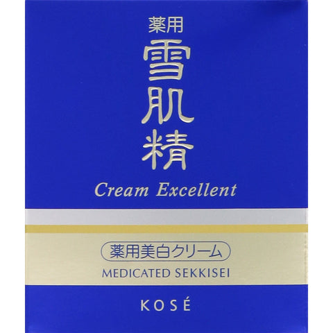 Kose Medicated Sekkisei Cream Excellent Moisturizers & Treatment 50g - Japanese Facial Care