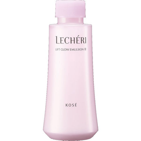 Kose Lecheri Lift Glow Emulsion III Tokuno [refill] 120ml - Japanese Emulsion For Dry Skin