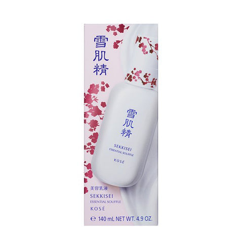 Kose Sekkisei Essential Souffle Sakura Design 140ml - Japanese Facial Emulsion