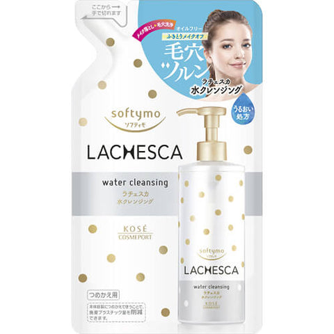 Kose Softymo Lachesca Water Cleansing Makeup Remover 330ml [refill] - Makeup Remover Japan