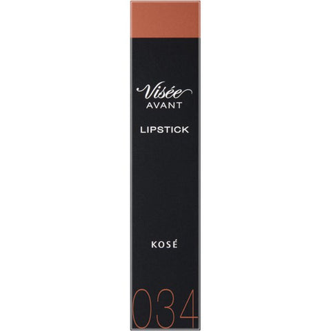 Kose Visee Avant Lipstick 034 Honey Peach 3.5g - Essence Creamy Lipsticks - Japan Makeup