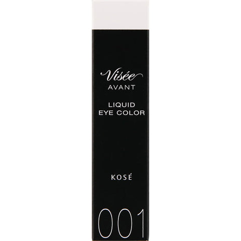 Kosé Visee Avant Liquid Eye Color 001 Sugar Diamond 8g - Liquid Eyeshadow Made In Japan