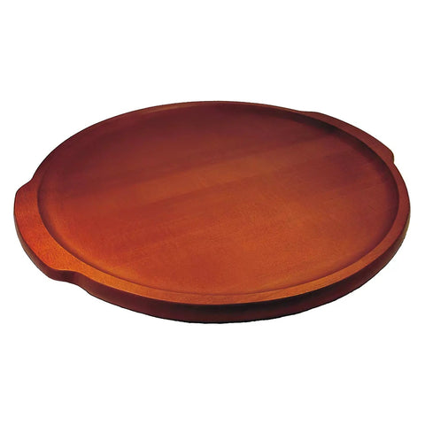 Kusakabe Kizaiku Castor Aralia Pizza Serving Tray Brown 23.5cm