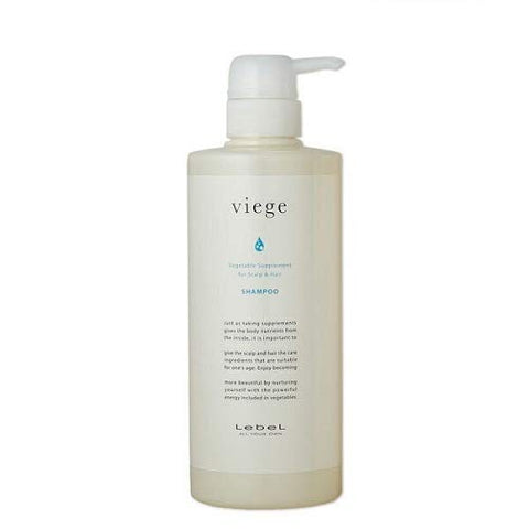 Lebel Viege Shampoo 600ml - Japanese Shampoo Must Have - Hair Care Products